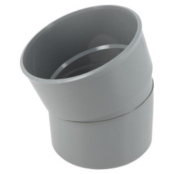 Coude, mâle-femelle à 20°, à coller, en PVC