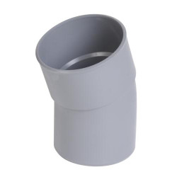 Coude, mâle-femelle à 20°, à coller, en PVC