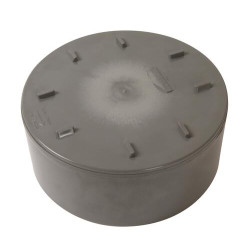 Tampon baïonnette CR4 Ø250 Femelle Joint Standard Gris