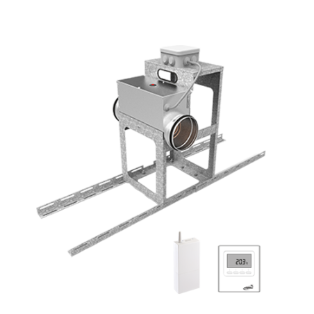 Kit boosty confort + 1800W, Ø125