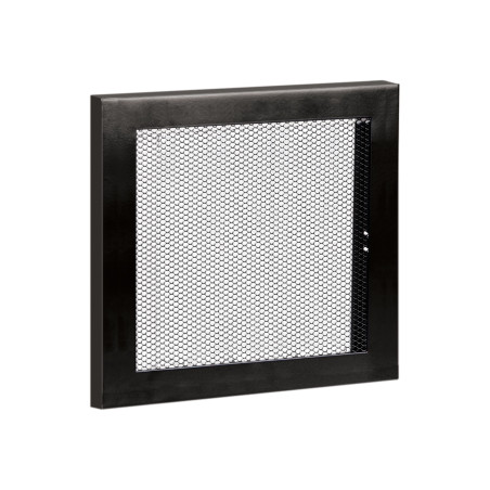 Grille ventilation habillage noir