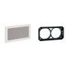 Grille CLA. 35x20 B150 blanc