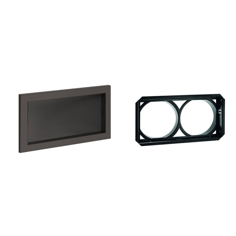 Grille CLA. 35x20 B125 noir