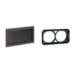 Grille CLA. 35x20 B150 noir