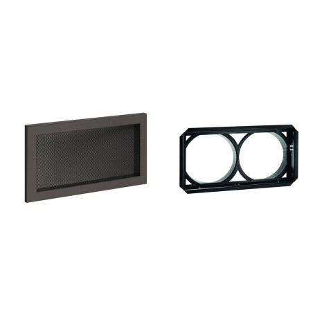 Grille CLA. 35x20 B150 noir