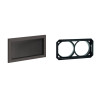 Grille CLA. 35x20 B150 noir