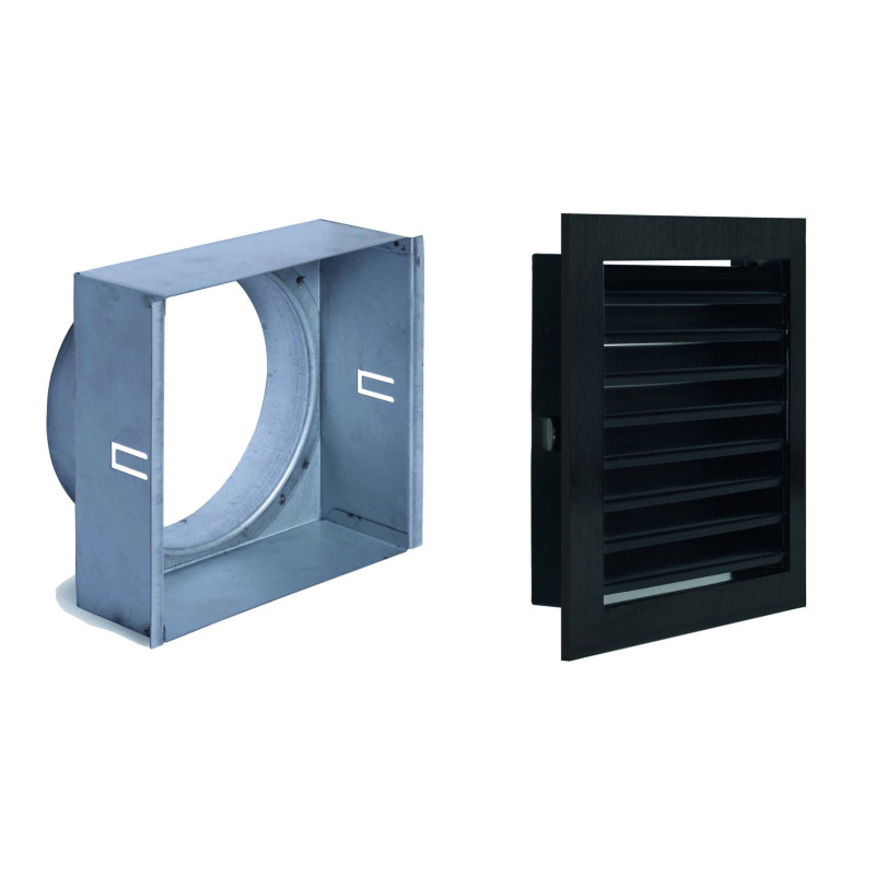 Grille perforée 20x20 B150 noir