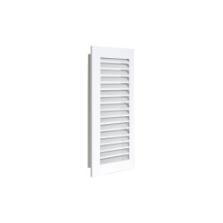 Grille perforée V 35x20 blanc