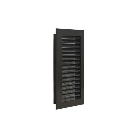 Grille perforée V 35x20 noir
