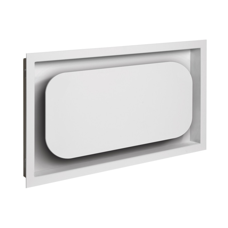 Grille air 44x25 blanc