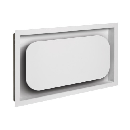 Grille air 44x25 blanc