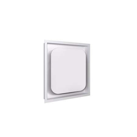 Grille air 35x35 blanc