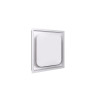 Grille air pellet 18x18 blanc