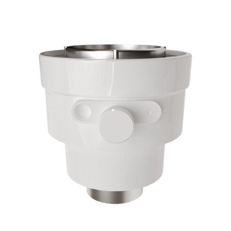Adaptateur 60/100- frisquet Dualis basse température, Ø80/125