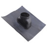 Solin flexible 15°-45° noir Dualis condensation, Ø80