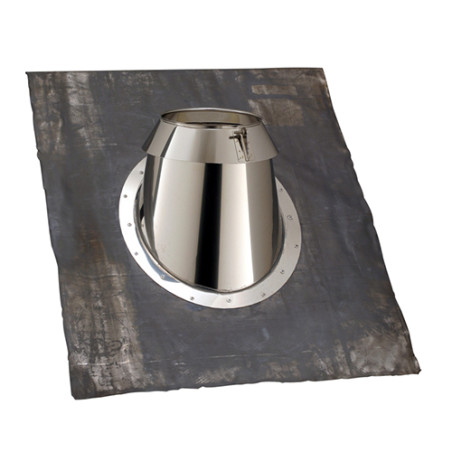Solin universel multi G.P 45 à 56° Dualis condensation, Ø80, non peint