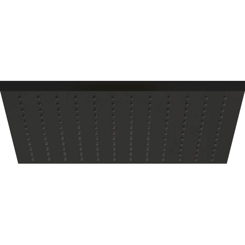 Douche de tête 1 voie 300x300 mm noir mat