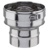 Raccord buse dg-130/200 Seguin Duogas, Ø80, non peint