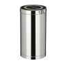 Élément droit 450 inox Efficience