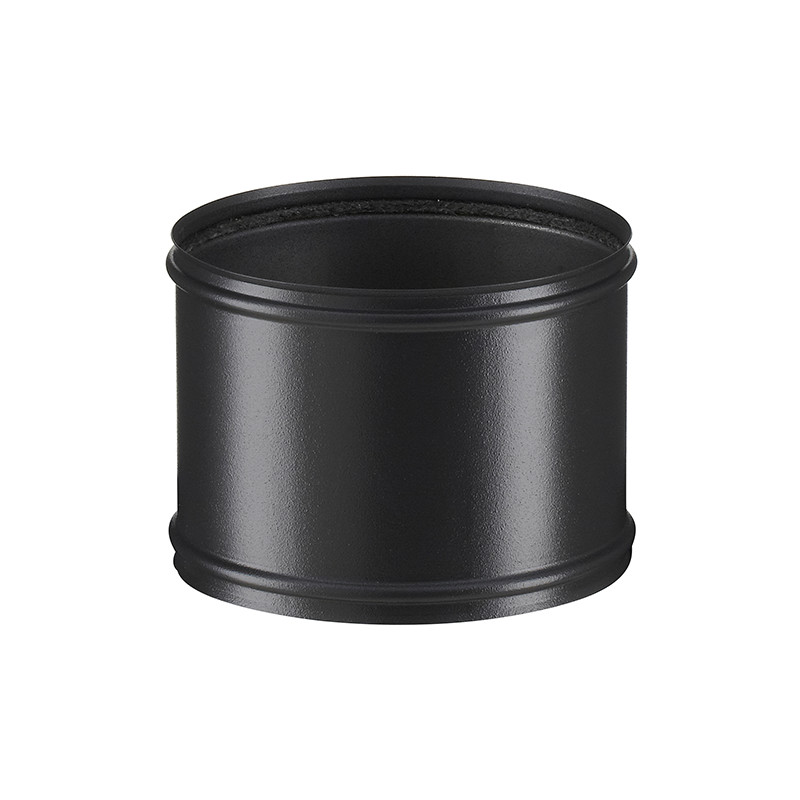 Adaptateur H500 buse HWAM Efficience, Ø150, noir RAL 9034