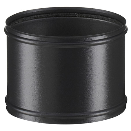 Adaptateur H500 buse HWAM Efficience, Ø150, noir RAL 9034