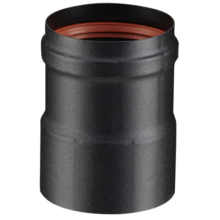 À buse air étanche joint flexible Efficience, Ø125, noir grainé mat RAL 9030