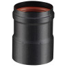 À buse air étanche joint flexible Efficience, Ø125, noir grainé mat RAL 9030