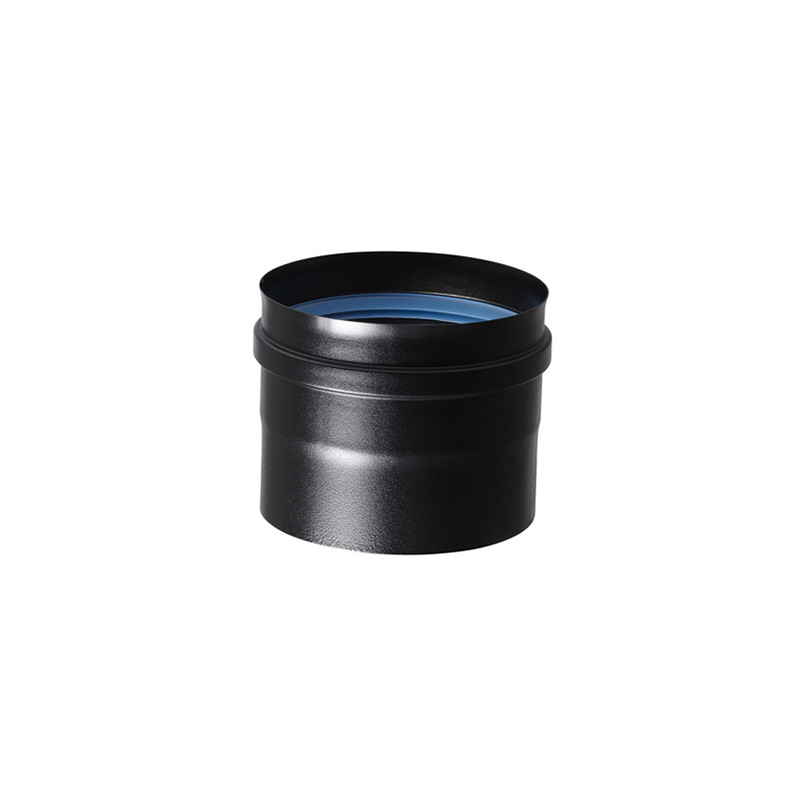 À buse air étanche joint rigide Efficience, Ø125, noir grainé mat RAL 9030