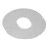 Plaque de propreté 30/40° inox PGI