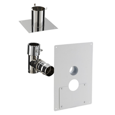 Kit carré PAH FL 130 PGI, Ø80, non peint
