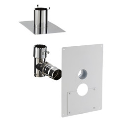 Kit rectangulaire PAH FL 130 PGI, Ø80, non peint