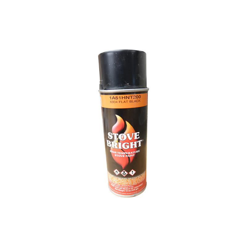 Bombe peint fatblack hauteur 600° C