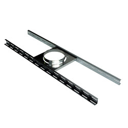 Support sur plancher 230 Inox-Galva, non peint