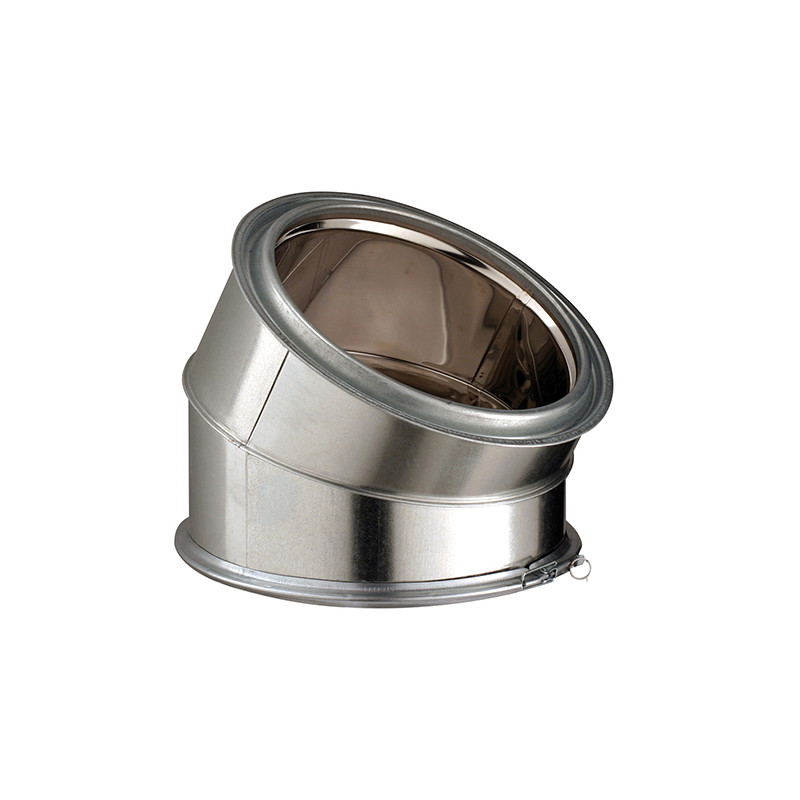 Élément de coude 30° Inox-Galva