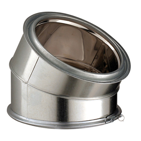 Élément de coude 30° Inox-Galva