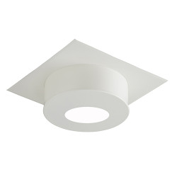 Finition plafond carrée H120 Inox-Galva