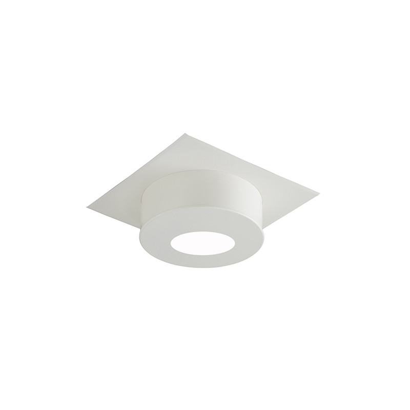 Finition plafond carrée H120 Inox-Galva
