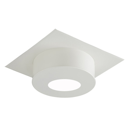 Finition plafond carrée H120 Inox-Galva