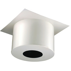 Finition plafond carrée H220 Inox-Galva
