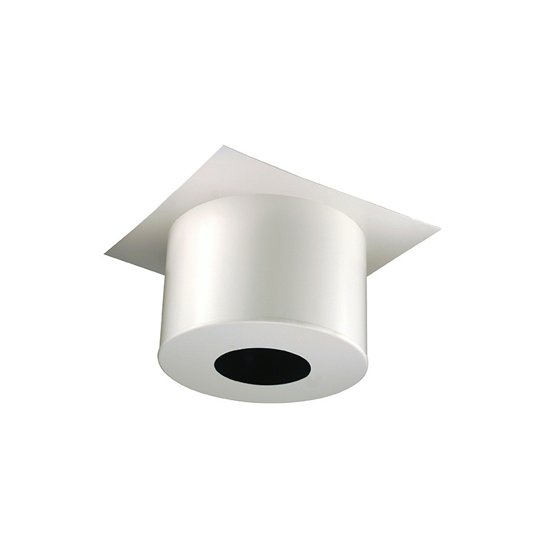 Finition plafond carrée H220 Inox-Galva