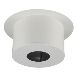 Finition plafond ronde H220 Inox-Galva