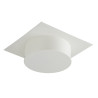 Finition de plafond carrée attente H 120 Inox-Galva