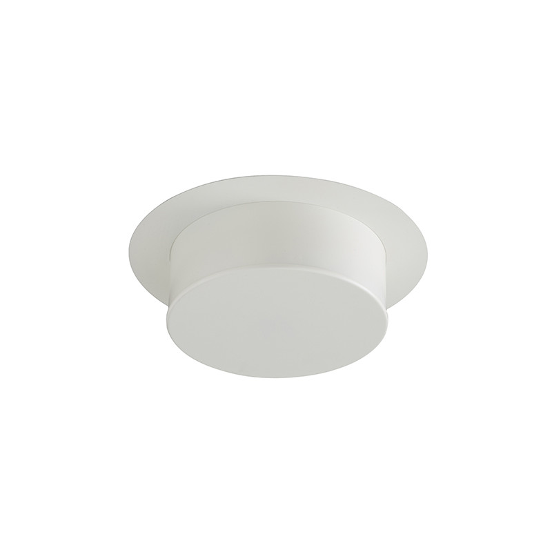 Finition de plafond ronde attente H 120 Inox-Galva