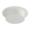 Finition de plafond ronde attente H 120 Inox-Galva