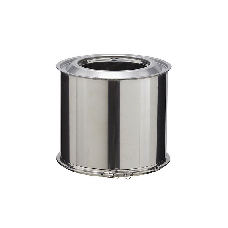 Élément droit inox 250 Inox-Inox