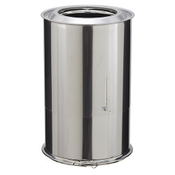 Élément droit réglable Inox-Inox