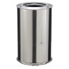 Élément droit réglable Inox-Inox