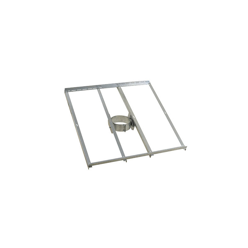 Support conduit EN attente Inox-Inox, Ø230, non peint