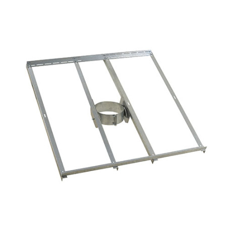 Support conduit EN attente Inox-Inox, Ø230, non peint