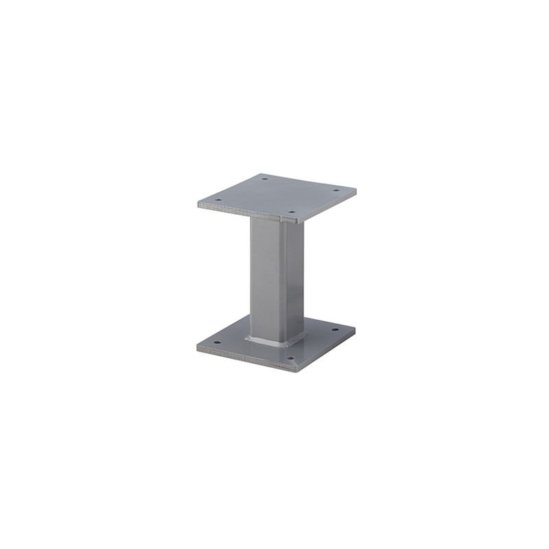 Rallonge ancrage mur 30 cm BT 5M Therminox TI, aluminium blanc RAL 9006